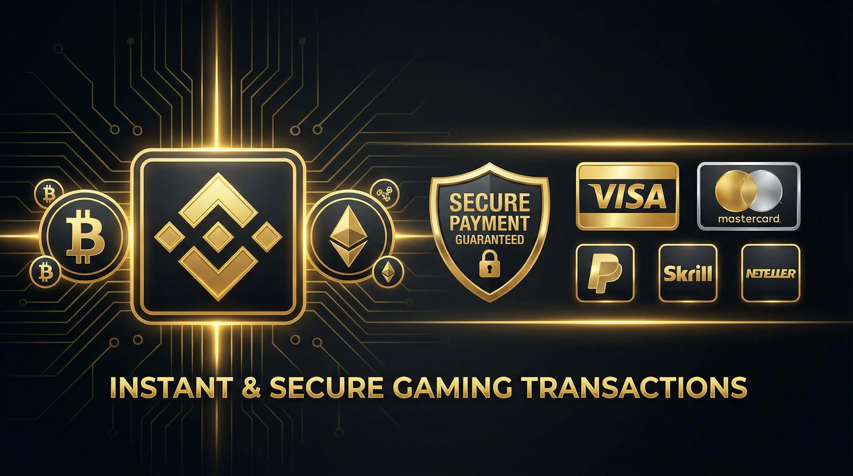 电子试玩支持的支付方式包括币安、比特币、以太坊、Visa、Mastercard等